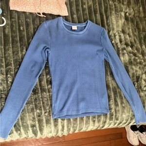Aritzia homestretch ribbed crewneck